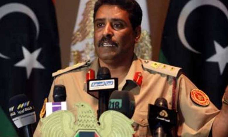 متحدث الجيش الوطني الليبي: قادرون على مواجهة التدخل التركي
