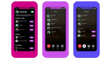 فيس بوك يطرح تطبيق CatchUp لإجراء مكالمات صوتية جماعية تضم 8 أشخاص
