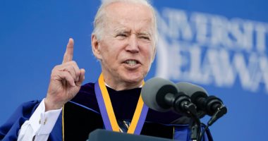 Photo of بايدن يقفز 3 مرات ليثبت سلامته بعد سقوطه من دراجة هوائية