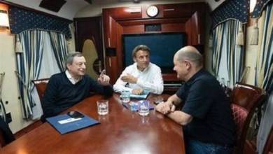 Photo of بقطار خاص.. قادة ألمانيا وفرنسا وإيطاليا في طريقهم إلى العاصمة الأوكرانية