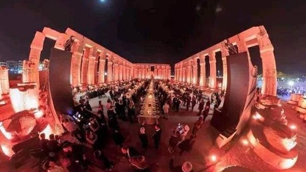 30 طائرة خاصة و400 شخصية عالمية.. تفاصيل الحفل الأسطوري لستيفانو ريتشي بالأقصر