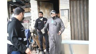 Photo of «الكهرباء» تضبط حالات سرقة مياه وتيار في «الشويخ» وتقطع الخدمة عن المخالفين