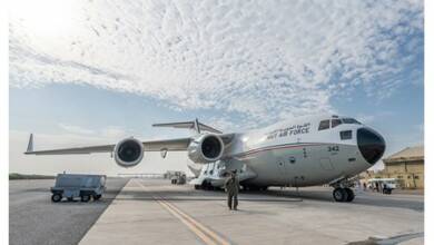 Photo of الكويت | الطائرة السابعة لإغاثة الفلسطينيين في غزة تنطلق إلى العريش