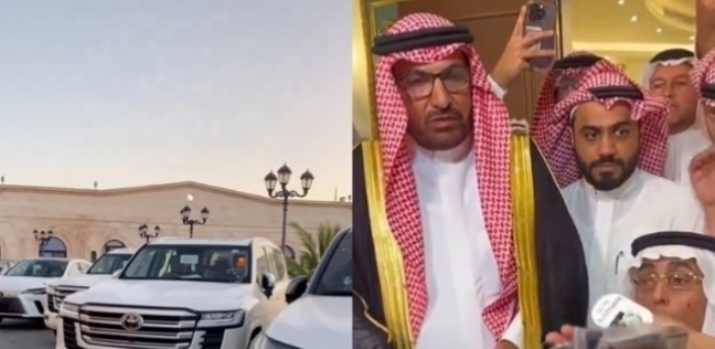 قبيلة سعودية تهدي 6 سيارات فاخرة
