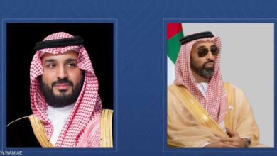 Photo of ولي العهد السعودي يستقبل طحنون بن زايد
