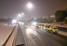 Photo of تنظيف الخطوط السريعة في محافظة حولي