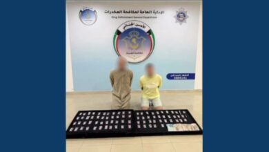 Photo of ضبط 9 متهمين بحوزتهم مخدرات في حملات أمنية متفرقة بـ «الأحمدي»