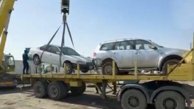 Photo of رفع 10 سيارات مهملة في الفحيحيل