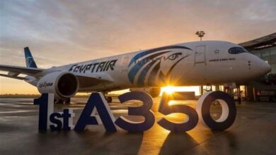 Photo of مصر للطيران تستلم أولى طائرات إيرباص A350-900 ضمن صفقة تشمل 16 طائرة