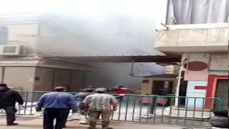 حريق كبير في الكنيسة الحافظية بشبرا والحماية المدنية تسيطر